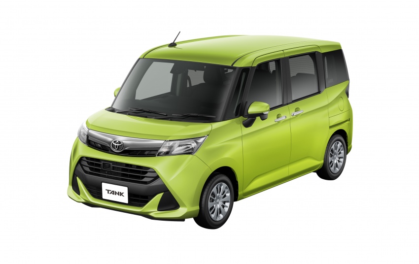 Toyota Roomy and Tank minivans launched in Japan 576139