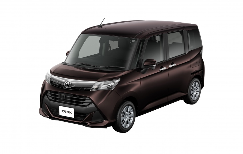 Toyota Roomy and Tank minivans launched in Japan 576141