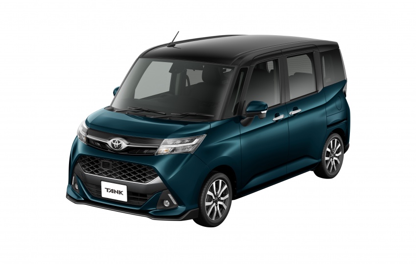 Toyota Roomy and Tank minivans launched in Japan 576146