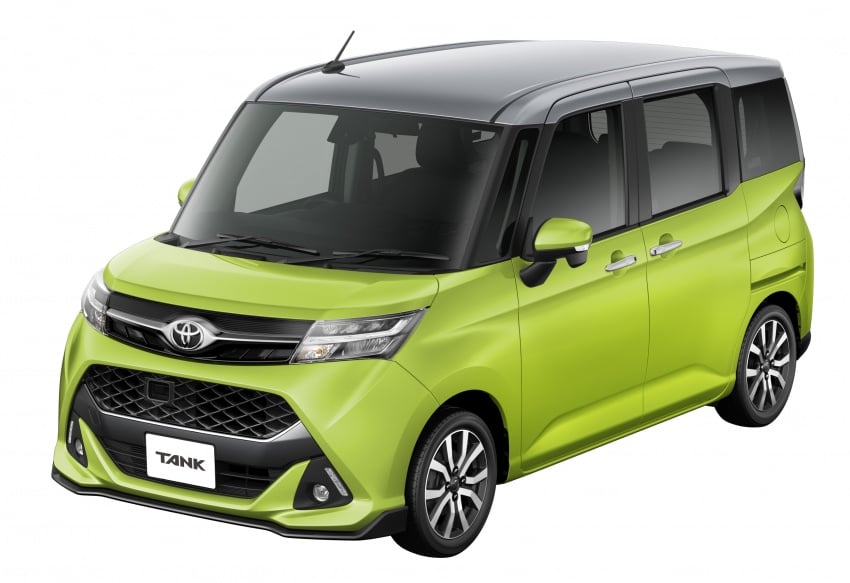 Toyota Roomy and Tank minivans launched in Japan 576148