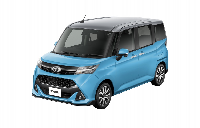Toyota Roomy and Tank minivans launched in Japan 576149
