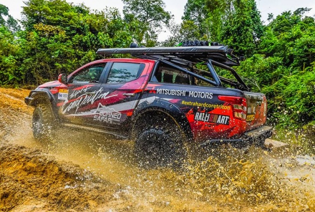 Borneo Safari International Offroad Challenge 2016 – Mitsubishi Triton lepasi ujian getir tanpa masalah