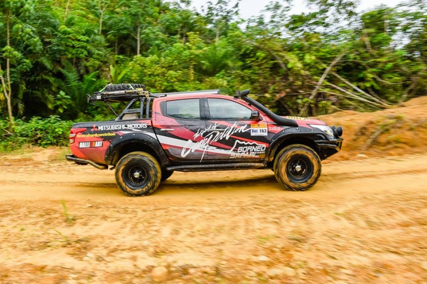 Borneo Safari International Offroad Challenge 2016 – Mitsubishi Triton lepasi ujian getir tanpa masalah 589396