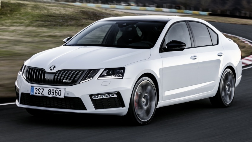 Skoda Octavia RS facelift tiba – kuasa sehingga 230 hp 594051