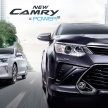 Updated Toyota Camry on sale in M’sia, from RM153k – two new variants, 7 airbags and VSC across the range