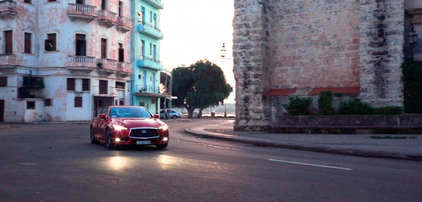 VIDEO: Infiniti Q60 roams the streets of Havana, Cuba Image #589607