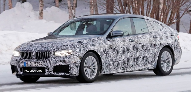 SPYSHOTS: BMW 6 Series GT seen with M Sport kit