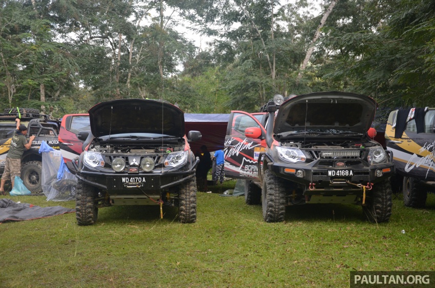Borneo Safari International Offroad Challenge 2016 – Mitsubishi Triton lepasi ujian getir tanpa masalah 590512