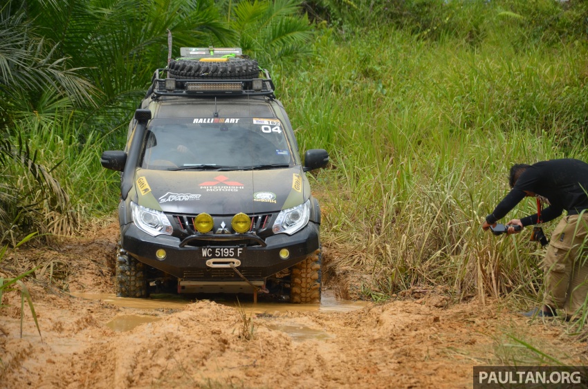 Borneo Safari International Offroad Challenge 2016 – Mitsubishi Triton lepasi ujian getir tanpa masalah 590555