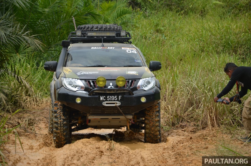 Borneo Safari International Offroad Challenge 2016 – Mitsubishi Triton lepasi ujian getir tanpa masalah 590566