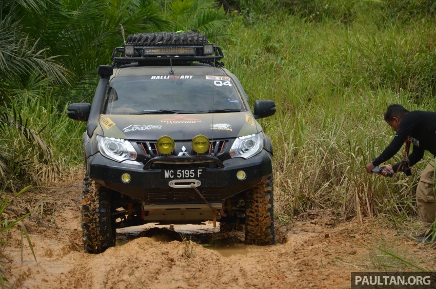 Borneo Safari International Offroad Challenge 2016 – Mitsubishi Triton lepasi ujian getir tanpa masalah 590565