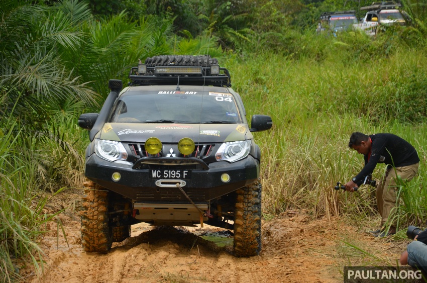 Borneo Safari International Offroad Challenge 2016 – Mitsubishi Triton lepasi ujian getir tanpa masalah 590564