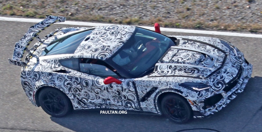 SPYSHOTS: Corvette ZR1 seen with aggressive aero 595134