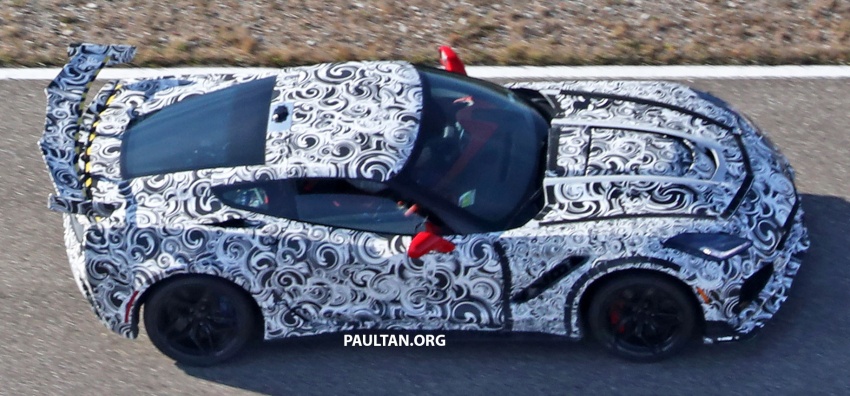 SPYSHOTS: Corvette ZR1 seen with aggressive aero 595144