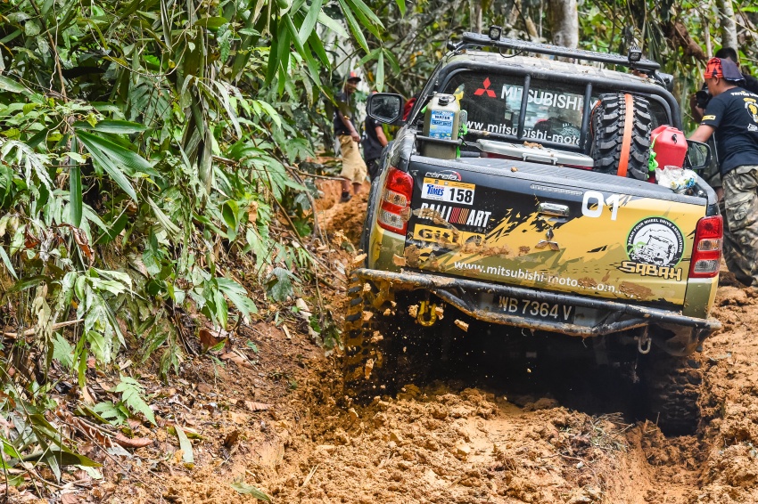 Borneo Safari International Offroad Challenge 2016 – Mitsubishi Triton lepasi ujian getir tanpa masalah 589652