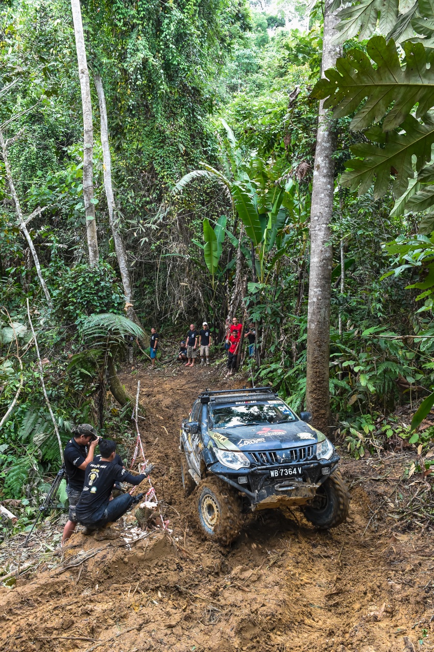 Borneo Safari International Offroad Challenge 2016 – Mitsubishi Triton lepasi ujian getir tanpa masalah 589586