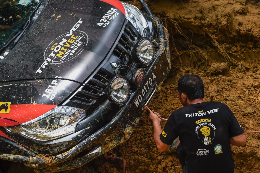 Borneo Safari International Offroad Challenge 2016 – Mitsubishi Triton lepasi ujian getir tanpa masalah 589504