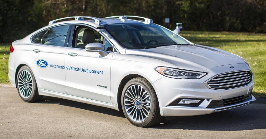 Ford reveals next-gen Fusion Hybrid autonomous development vehicle – improved hardware, software 596095
