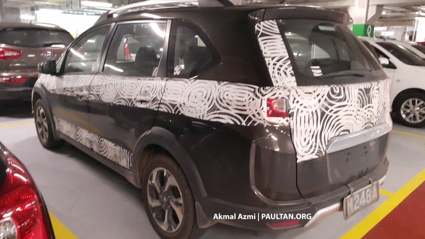 Honda BR-V spotted in Malaysia – interior revealed 593302