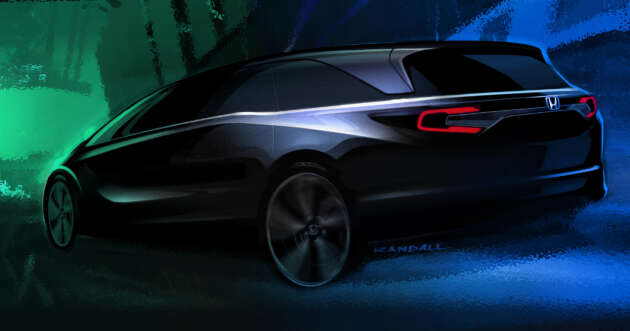 Teaser Honda Odyssey generasi baharu pasaran Amerika di siar, bakal muncul di Detroit Januari ini