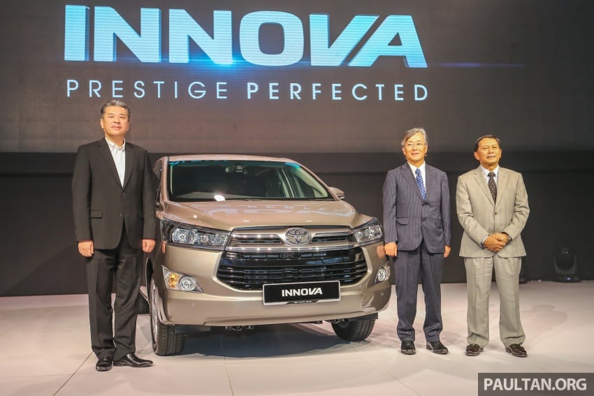 Toyota Innova generasi kedua dilancarkan di Malaysia – 3 varian, 139 PS/183 Nm, EEV, harga dari RM106k 588154