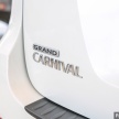 Kia Grand Carnival akan dilancarkan pada Q1 tahun ini