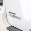 Kia Grand Carnival 2.2 CRDi – prices and specs revealed – 200 PS/440 Nm eight-seater, from RM154k