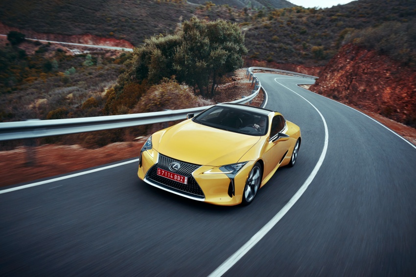 Lexus LC 500, LC 500h didedahkan dengan terperinci 591337