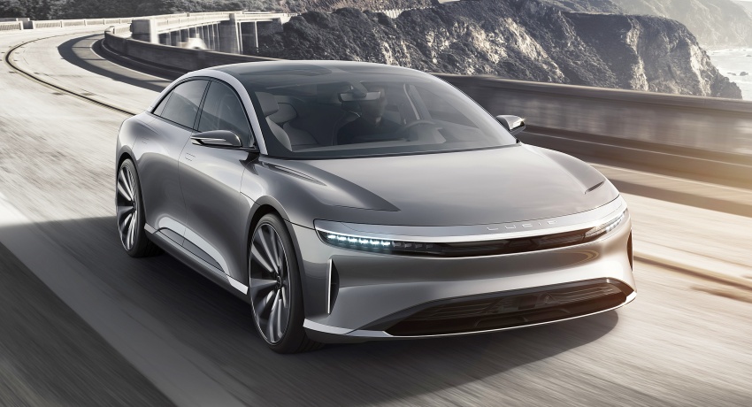 Lucid Motors Air – 1,000 hp luxury EV, 640 km range 592034