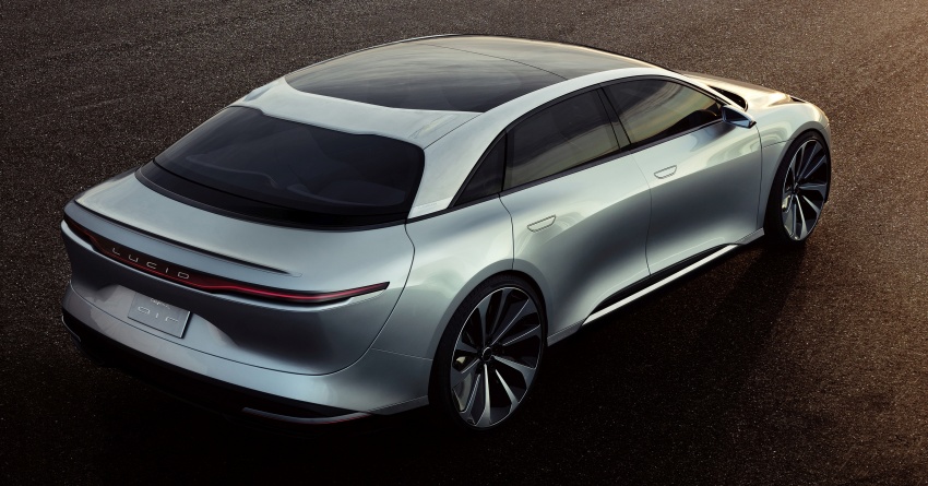 Lucid Motors Air – sedan elektrik mewah berkuasa 1,000 hp, 640 km perjalanan dengan sekali cas penuh 592178