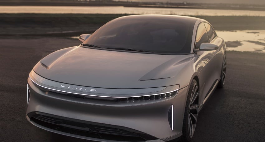 Lucid Motors Air – sedan elektrik mewah berkuasa 1,000 hp, 640 km perjalanan dengan sekali cas penuh 592171