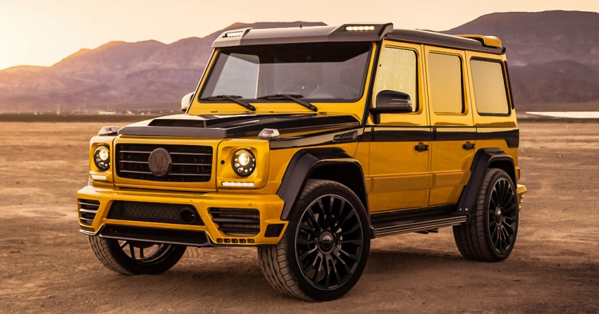 Mercedes-Benz G-Class goes wide with Mansory kit 595291
