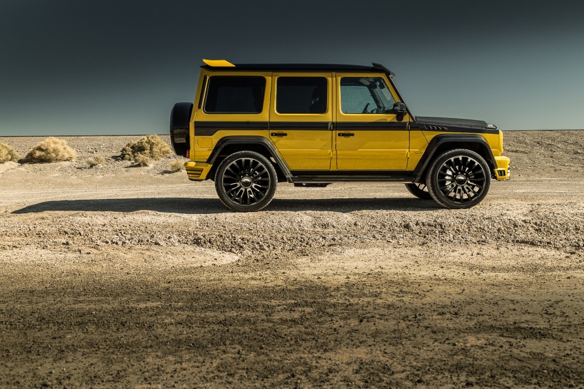 Mercedes-Benz G-Class goes wide with Mansory kit 595293