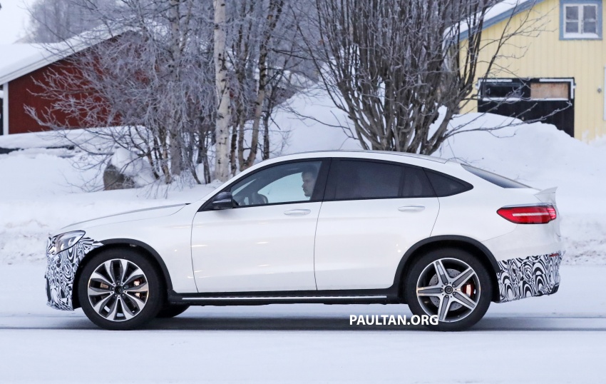SPYSHOTS: Mercedes-AMG GLC63 Coupe spotted 593715