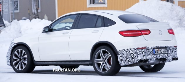 SPYSHOTS: Mercedes-AMG GLC63 Coupe spotted