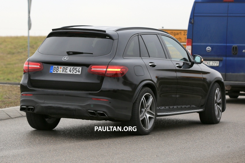 SPYSHOTS: Mercedes-AMG GLC63 Coupe spotted 593809