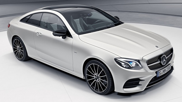 Mercedes-Benz E-Class Coupe Edition 1 – model istimewa, dibina terhad hanya sebanyak 555 unit