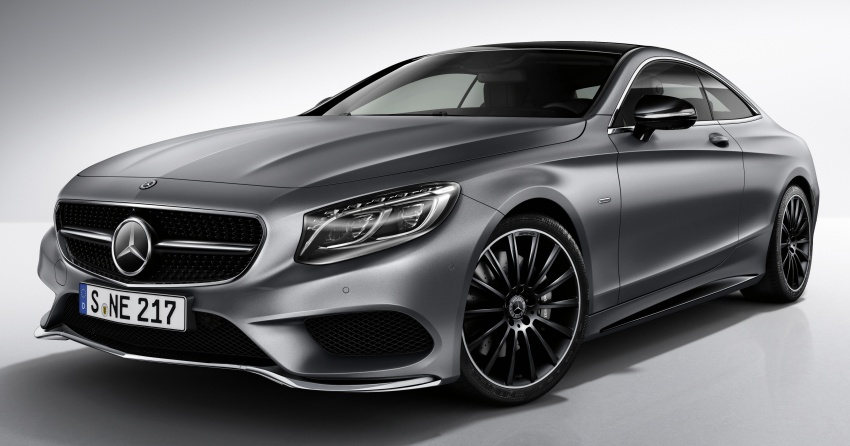 Mercedes-Benz S-Class Coupe Night Edition revealed 592792