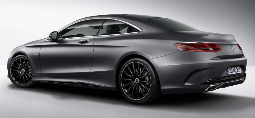 Mercedes-Benz S-Class Coupe Night Edition revealed 592795