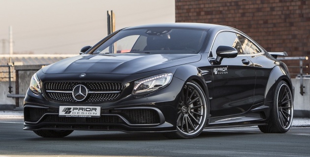 Mercedes S-Class Coupe PD75SC WB oleh Prior Design dengan sentuhan lebih elegan dan agresif