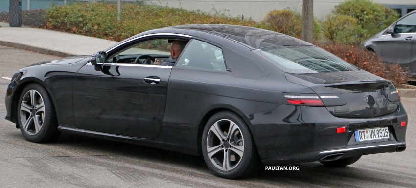 SPIED: Mercedes-Benz E-Class Coupe seen testing again; AMG E50 Coupe to get new turbo inline-six 589836