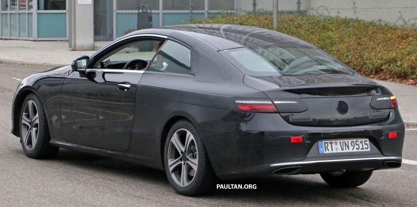 SPYSHOT: Mercedes-Benz E-Class Coupe ditemui lagi; AMG E50 Coupe guna enjin enam silinder turbo baru 590169