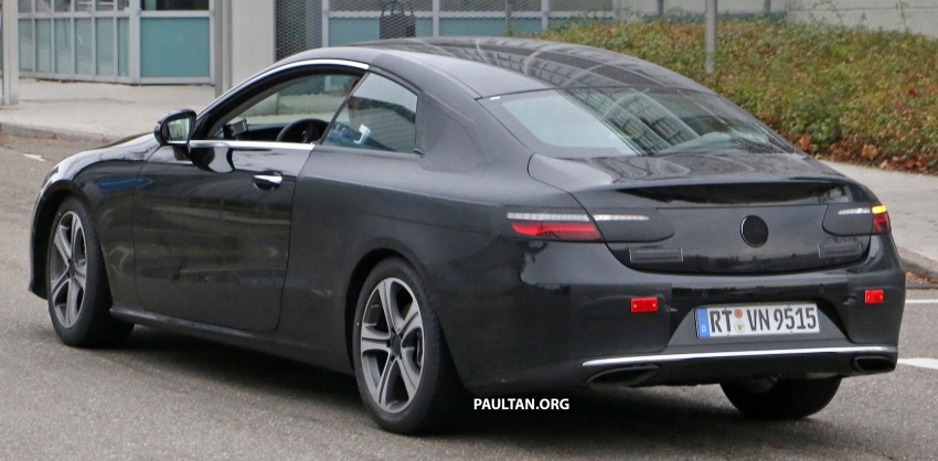 SPIED: Mercedes-Benz E-Class Coupe seen testing again; AMG E50 Coupe to get new turbo inline-six 589838