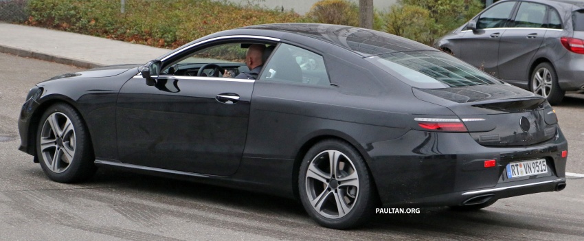 SPIED: Mercedes-Benz E-Class Coupe seen testing again; AMG E50 Coupe to get new turbo inline-six 589835
