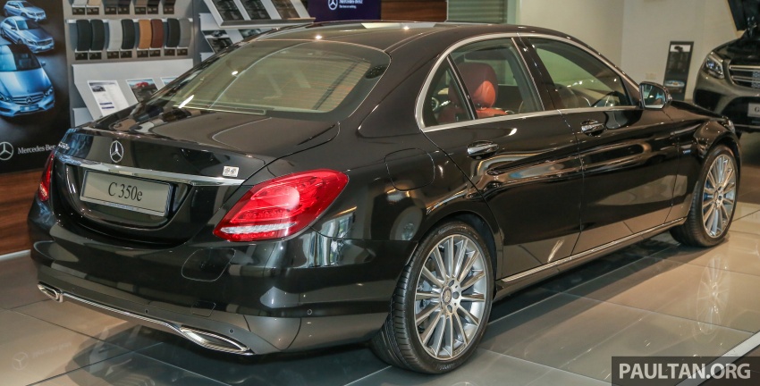 GALLERY: Mercedes-Benz C350e plug-in hybrid 596626