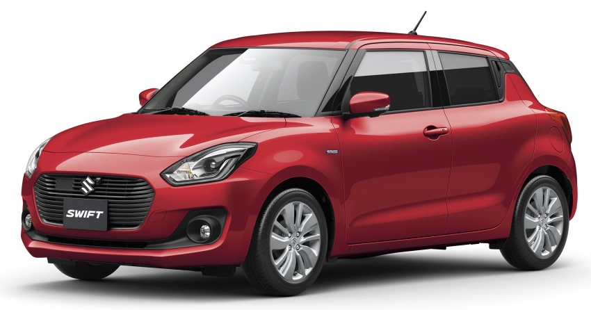 All-new Suzuki Swift officially launched in Japan – mild hybrid models introduced; six airbags, AEB available 595446