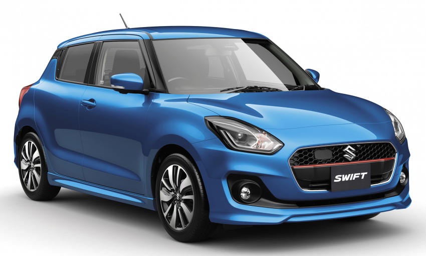 Suzuki Swift 2017 telah diperkenalkan di Jepun 595473