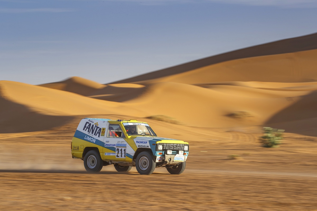 30 years on: Nissan’s iconic 1987 Paris-Dakar rally car rides - Paul ...