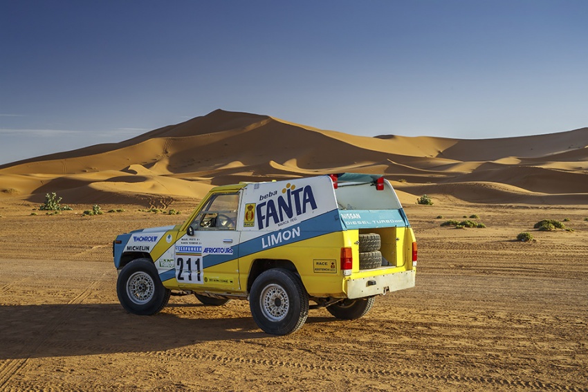 Nissan Patrol Rali Paris-Dakar 1987 direstorasi semula 591410