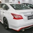 Nissan Teana Nismo Performance Package, from RM6k